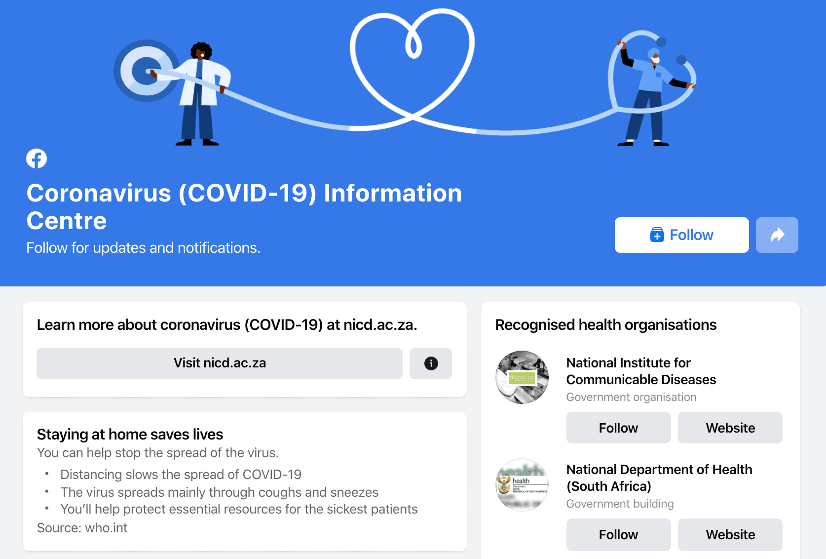 Facebook launches Coronavirus Information Center in 17 African ...