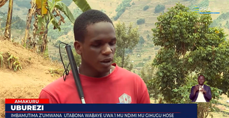 Habumugisha Samuel Defies Blindness to Top Rwanda’s National Exams in Languages