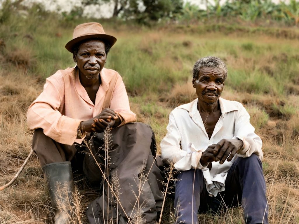 Rural farming landscape in Rwanda illustrating the role of smallholder farmers in climate action